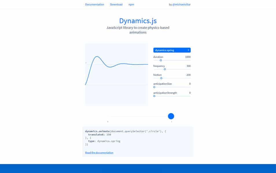 Dynamics.js