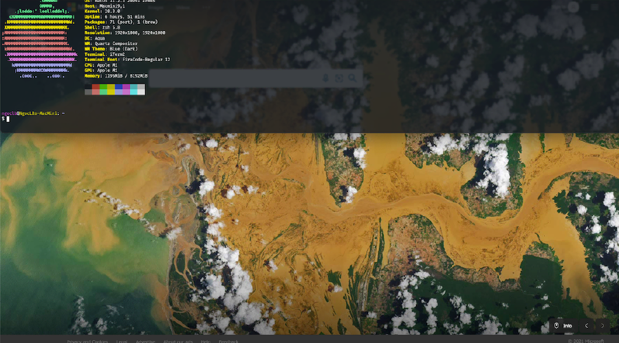 Setup the dropdown terminal in maxOS with iTerm2