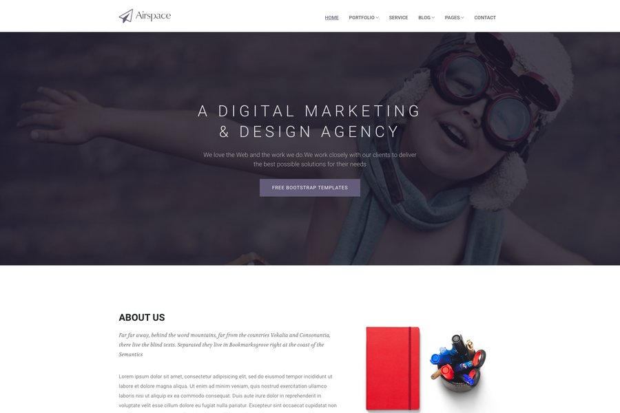 airspace hugo agency theme