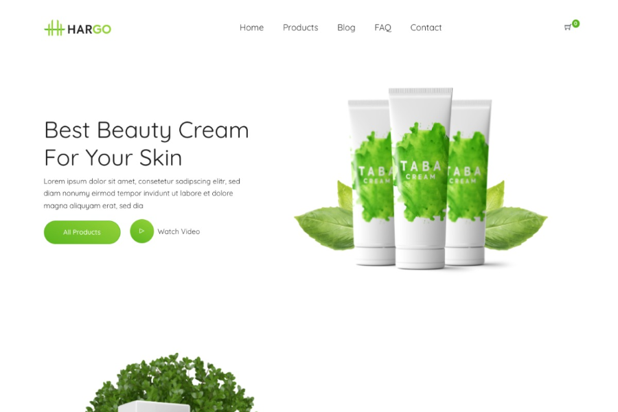 hargo hugo ecommerce website template